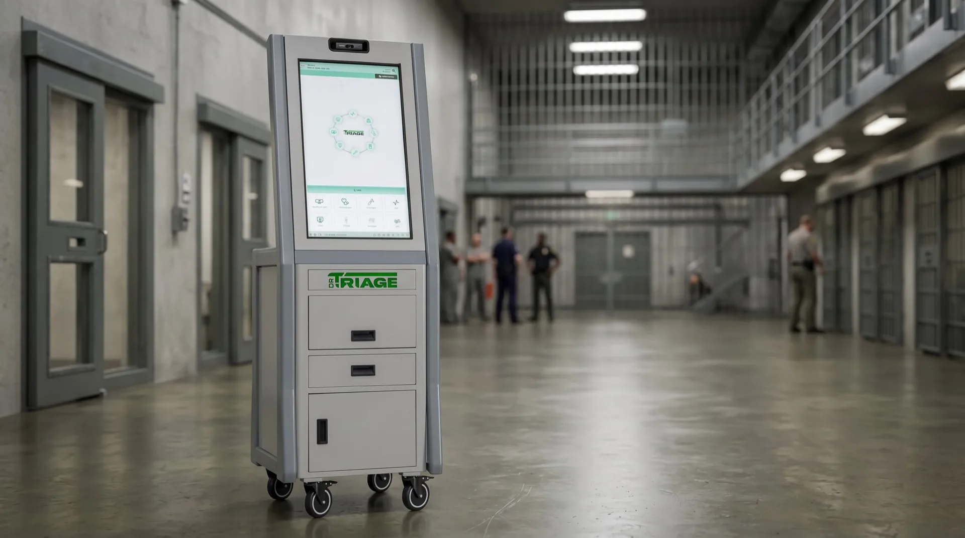 Dr Triage MDU inside a corrections facility
